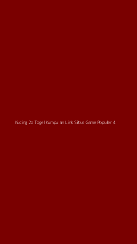 Tampilan Antarmuka Aplikasi Kucing 2d Togel Kumpulan Link Situs Game Populer - 4