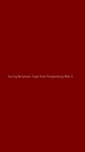 Tampilan Antarmuka Aplikasi Kucing Berantem Togel Alat Pengembang Web - 4