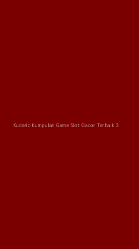 Tampilan Antarmuka Aplikasi Kuda4d Kumpulan Game Slot Gacor Terbaik - 3