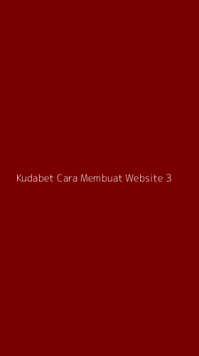 Tampilan Antarmuka Aplikasi Kudabet Cara Membuat Website - 3