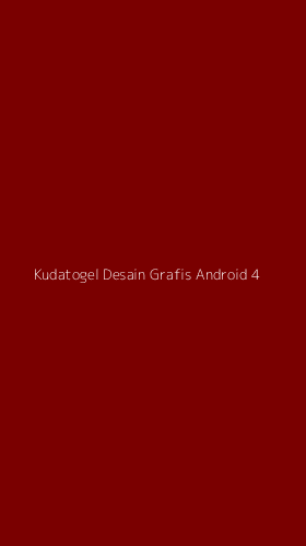 Tampilan Antarmuka Aplikasi Kudatogel Desain Grafis Android - 4