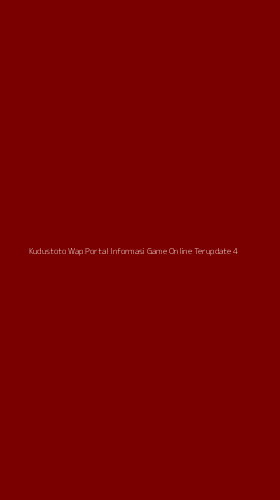 Tampilan Antarmuka Aplikasi Kudustoto Wap Portal Informasi Game Online Terupdate - 4