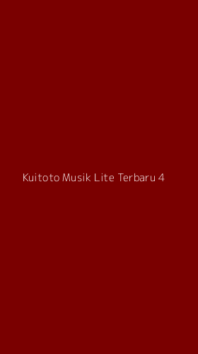 Tampilan Antarmuka Aplikasi Kuitoto Musik Lite Terbaru - 4
