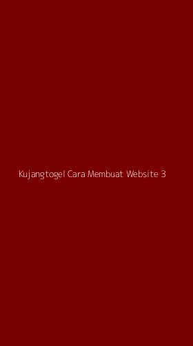 Tampilan Antarmuka Aplikasi Kujangtogel Cara Membuat Website - 3