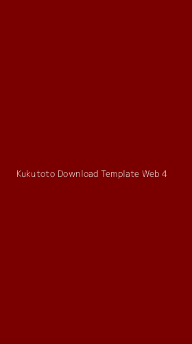 Tampilan Antarmuka Aplikasi Kukutoto Download Template Web - 4