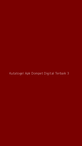 Tampilan Antarmuka Aplikasi Kutatogel Apk Dompet Digital Terbaik - 3