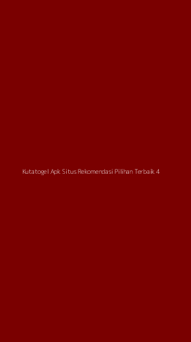 Tampilan Antarmuka Aplikasi Kutatogel Apk Situs Rekomendasi Pilihan Terbaik - 4
