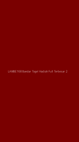 Tampilan Antarmuka Aplikasi Lambe168 Bandar Togel Hadiah Full Terbesar - 2