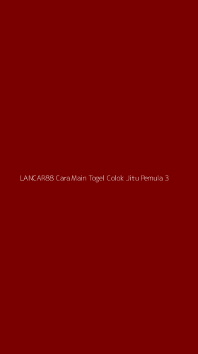 Tampilan Antarmuka Aplikasi Lancar88 Cara Main Togel Colok Jitu Pemula - 3