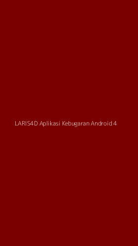 Tampilan Antarmuka Aplikasi Laris4d Aplikasi Kebugaran Android - 4