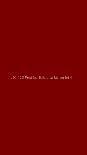 Tampilan Antarmuka Aplikasi Leci123 Prediksi Bola Jitu Malam Ini - 4