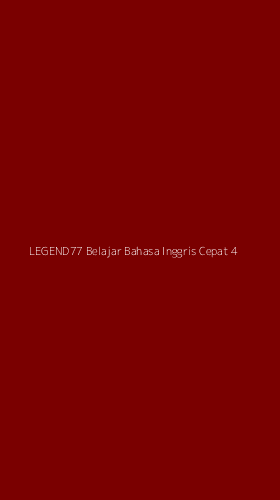 Tampilan Antarmuka Aplikasi Legend77 Belajar Bahasa Inggris Cepat - 4