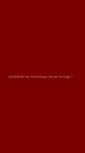 Tampilan Antarmuka Aplikasi Lego888 Bandar Online Dengan Winrate Tertinggi - 1