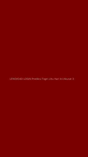 Tampilan Antarmuka Aplikasi Lenovo4d Login Prediksi Togel Jitu Hari Ini Akurat - 3