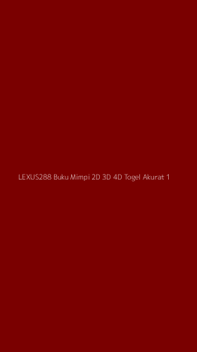 Tampilan Antarmuka Aplikasi Lexus288 Buku Mimpi 2d 3d 4d Togel Akurat - 1
