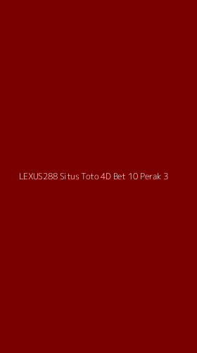 Tampilan Antarmuka Aplikasi Lexus288 Situs Toto 4d Bet 10 Perak - 3