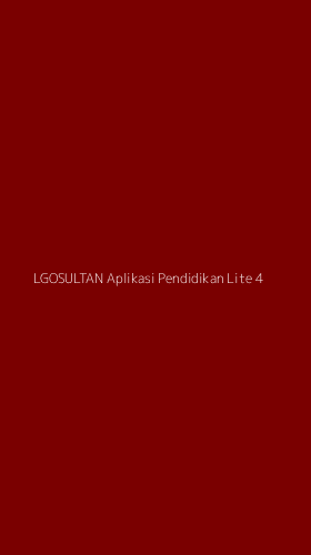 Tampilan Antarmuka Aplikasi Lgosultan Aplikasi Pendidikan Lite - 4