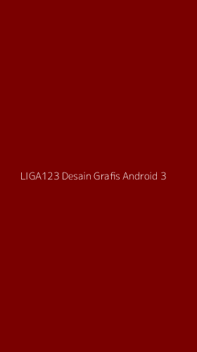 Tampilan Antarmuka Aplikasi Liga123 Desain Grafis Android - 3