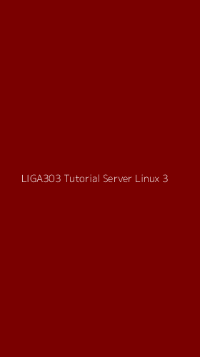 Tampilan Antarmuka Aplikasi Liga303 Tutorial Server Linux - 3