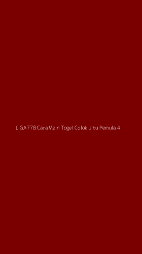 Tampilan Antarmuka Aplikasi Liga778 Cara Main Togel Colok Jitu Pemula - 4