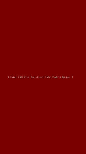 Tampilan Antarmuka Aplikasi Ligasloto Daftar Akun Toto Online Resmi - 1
