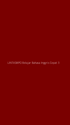 Tampilan Antarmuka Aplikasi Lintasmpo Belajar Bahasa Inggris Cepat - 3