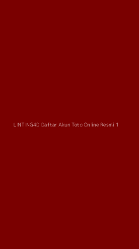 Tampilan Antarmuka Aplikasi Linting4d Daftar Akun Toto Online Resmi - 1