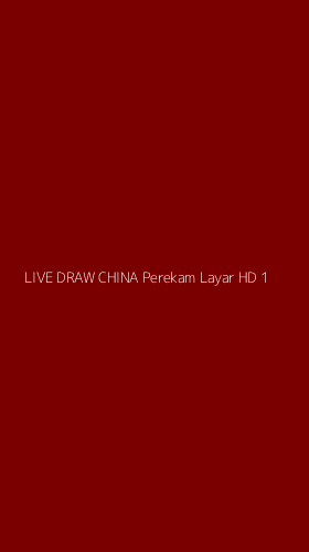 Tampilan Antarmuka Aplikasi Live Draw China Perekam Layar Hd - 1