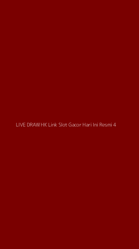 Tampilan Antarmuka Aplikasi Live Draw Hk Link Slot Gacor Hari Ini Resmi - 4