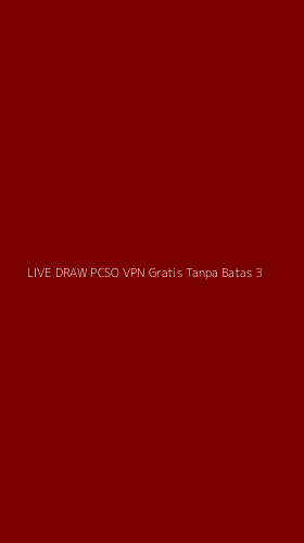Tampilan Antarmuka Aplikasi Live Draw Pcso Vpn Gratis Tanpa Batas - 3