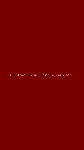 Tampilan Antarmuka Aplikasi Live Draw Sgp Anti Rungkad Pasti Jp - 2
