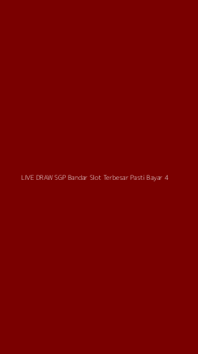 Tampilan Antarmuka Aplikasi Live Draw Sgp Bandar Slot Terbesar Pasti Bayar - 4