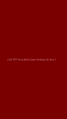 Tampilan Antarmuka Aplikasi Live Rtp Situs Multi Game Terbesar Di Asia - 1