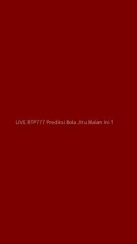 Tampilan Antarmuka Aplikasi Live Rtp777 Prediksi Bola Jitu Malam Ini - 1