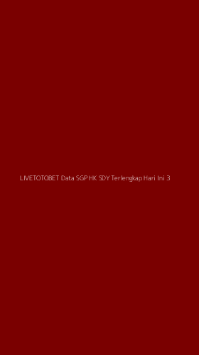 Tampilan Antarmuka Aplikasi Livetotobet Data Sgp Hk Sdy Terlengkap Hari Ini - 3