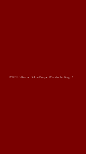 Tampilan Antarmuka Aplikasi Lobby4d Bandar Online Dengan Winrate Tertinggi - 1