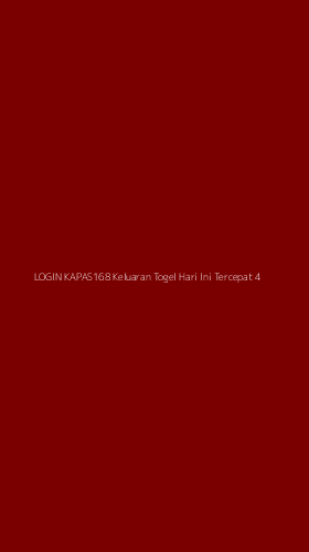 Tampilan Antarmuka Aplikasi Login Kapas168 Keluaran Togel Hari Ini Tercepat - 4