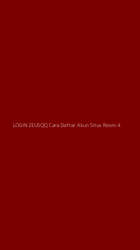 Tampilan Antarmuka Aplikasi Login Zeusqq Cara Daftar Akun Situs Resmi - 4