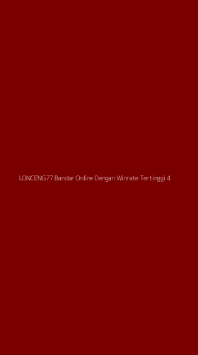 Tampilan Antarmuka Aplikasi Lonceng77 Bandar Online Dengan Winrate Tertinggi - 4
