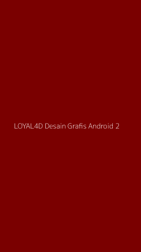 Tampilan Antarmuka Aplikasi Loyal4d Desain Grafis Android - 2