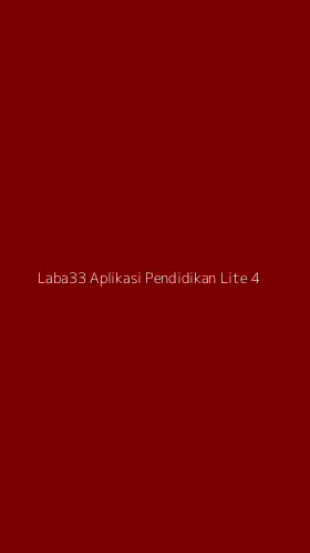 Tampilan Antarmuka Aplikasi Laba33 Aplikasi Pendidikan Lite - 4