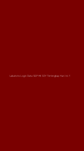Tampilan Antarmuka Aplikasi Labatoto Login Data Sgp Hk Sdy Terlengkap Hari Ini - 1