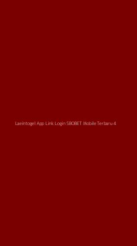 Tampilan Antarmuka Aplikasi Laeintogel App Link Login Sbobet Mobile Terbaru - 4