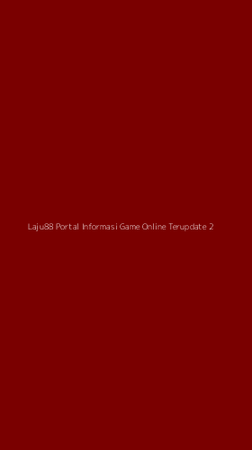 Tampilan Antarmuka Aplikasi Laju88 Portal Informasi Game Online Terupdate - 2