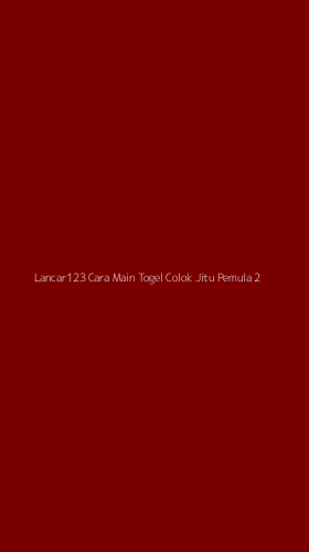 Tampilan Antarmuka Aplikasi Lancar123 Cara Main Togel Colok Jitu Pemula - 2