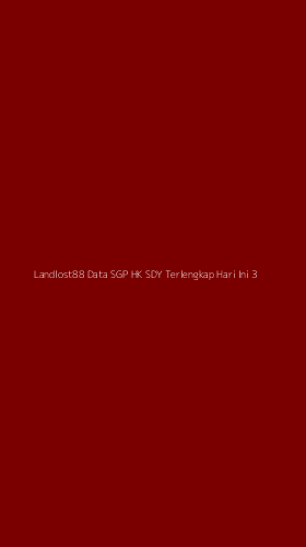 Tampilan Antarmuka Aplikasi Landlost88 Data Sgp Hk Sdy Terlengkap Hari Ini - 3