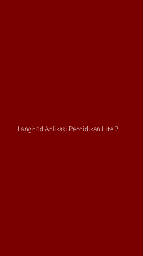 Tampilan Antarmuka Aplikasi Langit4d Aplikasi Pendidikan Lite - 2