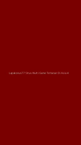Tampilan Antarmuka Aplikasi Lapakzeus77 Situs Multi Game Terbesar Di Asia - 4