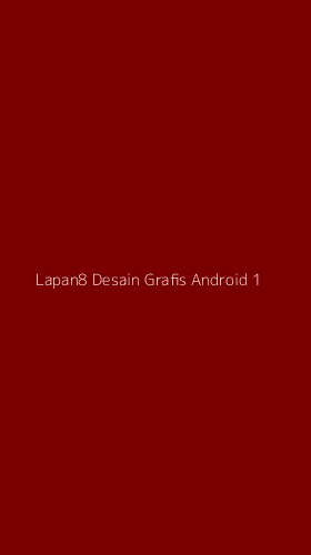 Tampilan Antarmuka Aplikasi Lapan8 Desain Grafis Android - 1