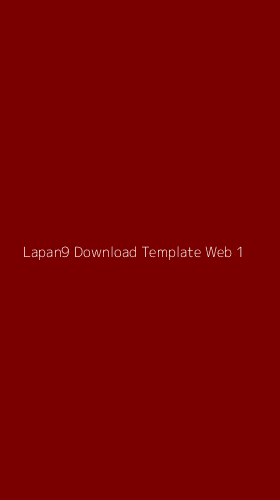 Tampilan Antarmuka Aplikasi Lapan9 Download Template Web - 1